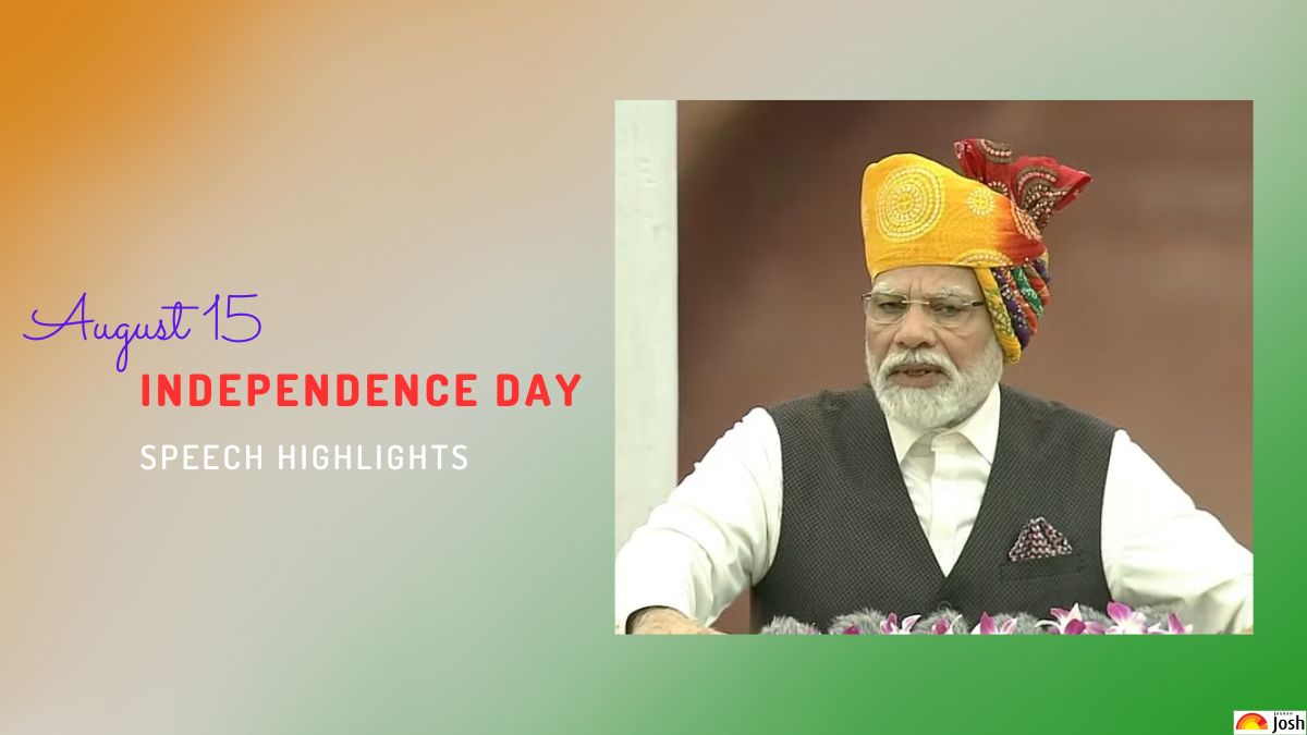 All what PM Modi said on Independence Day