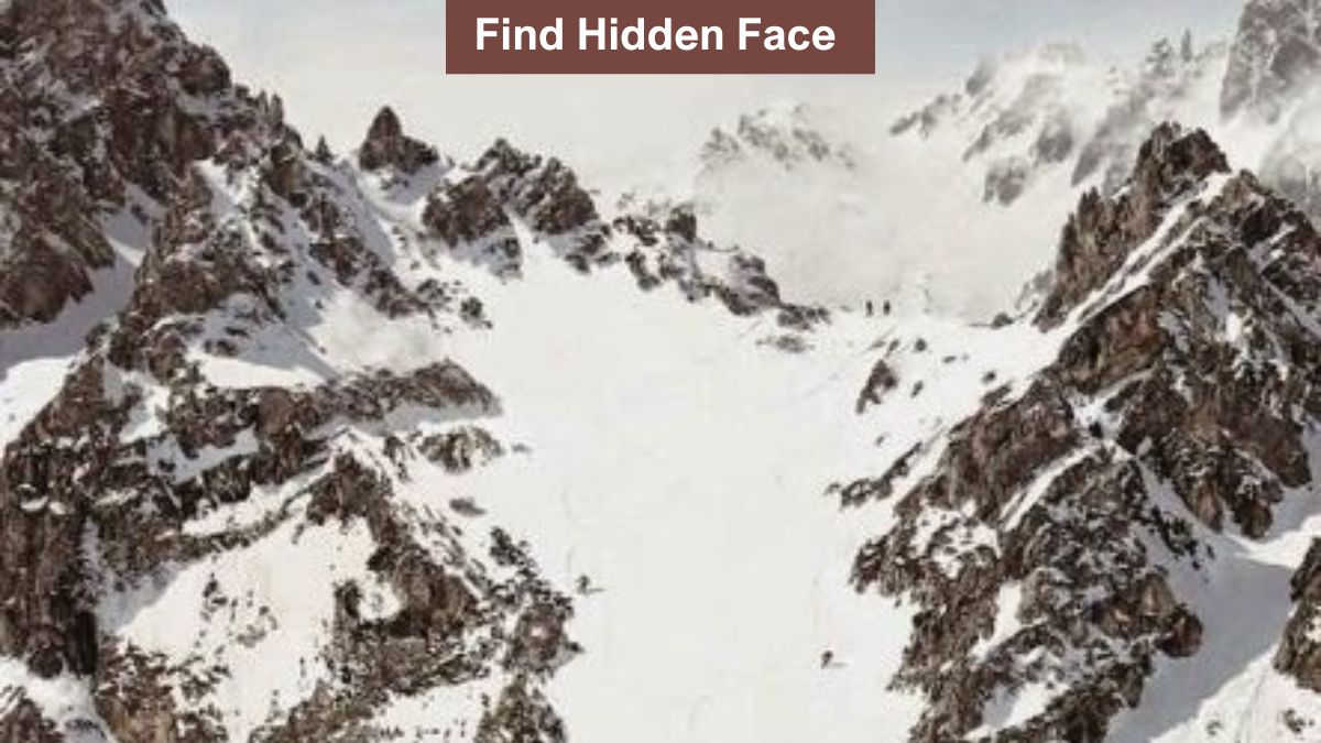 Optical Illusion to Test Your Vision: Find the Hidden Face in Mountains in 5 Seconds