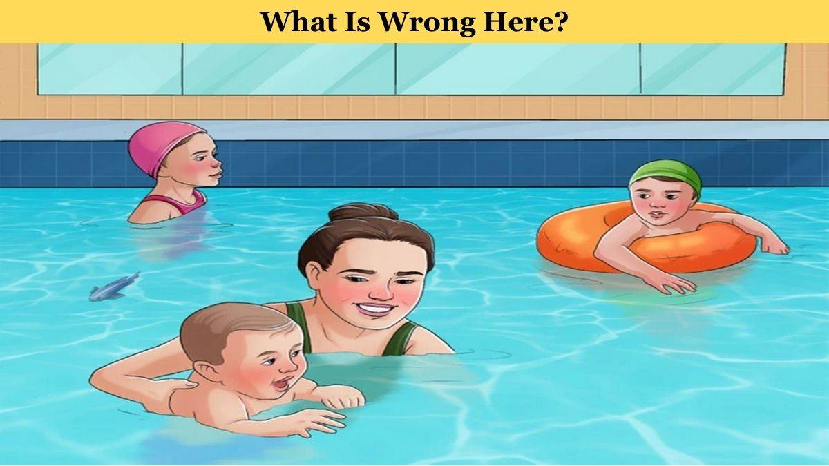 How Attentive Are You? Find What Is Wrong With The Pool Picture In 7 Seconds!