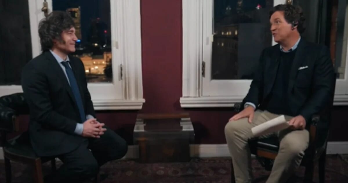 3Con un video sobre la economía argentina, Tucker Carlson presentó su entrevista a Javier Milei