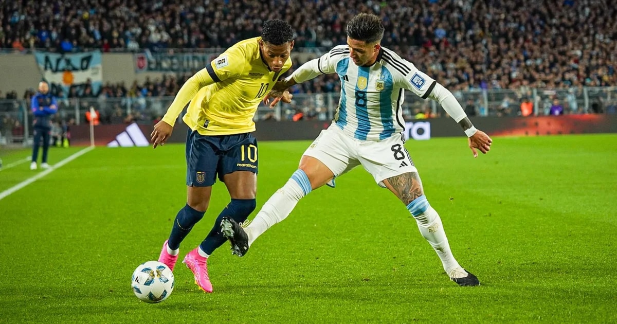 4Dónde ver AHORA Argentina vs Ecuador: canal de TV del partido por Eliminatorias 2026