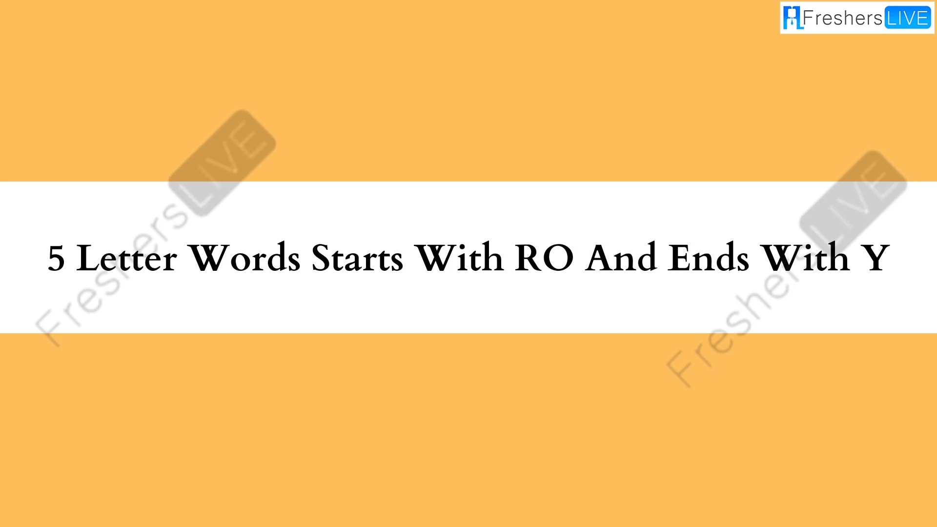 5 - Palabras formadas por letras que empiezan con PO y terminan con Y. Lista de todas las palabras.