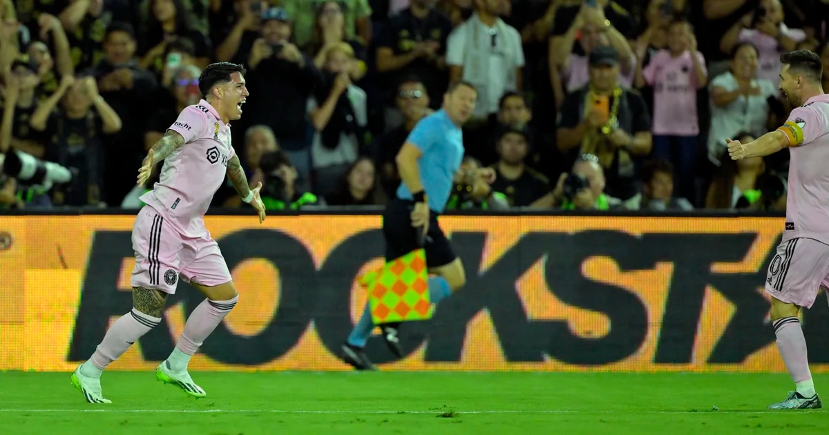 5La extraña definición de Joya Farías en el gol que abrió el marcador del Inter Miami ante Los Ángeles FC: la reacción de Messi