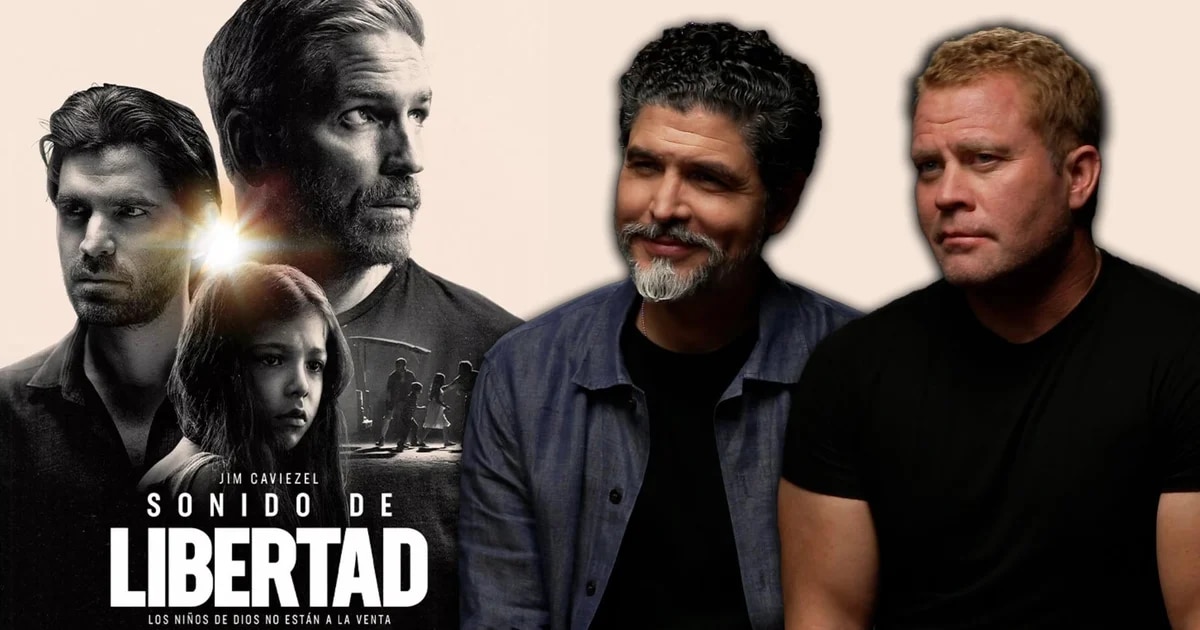 A solas con Tim Ballard y Alejandro Monteverde para el estreno de “Sound of Freedom”