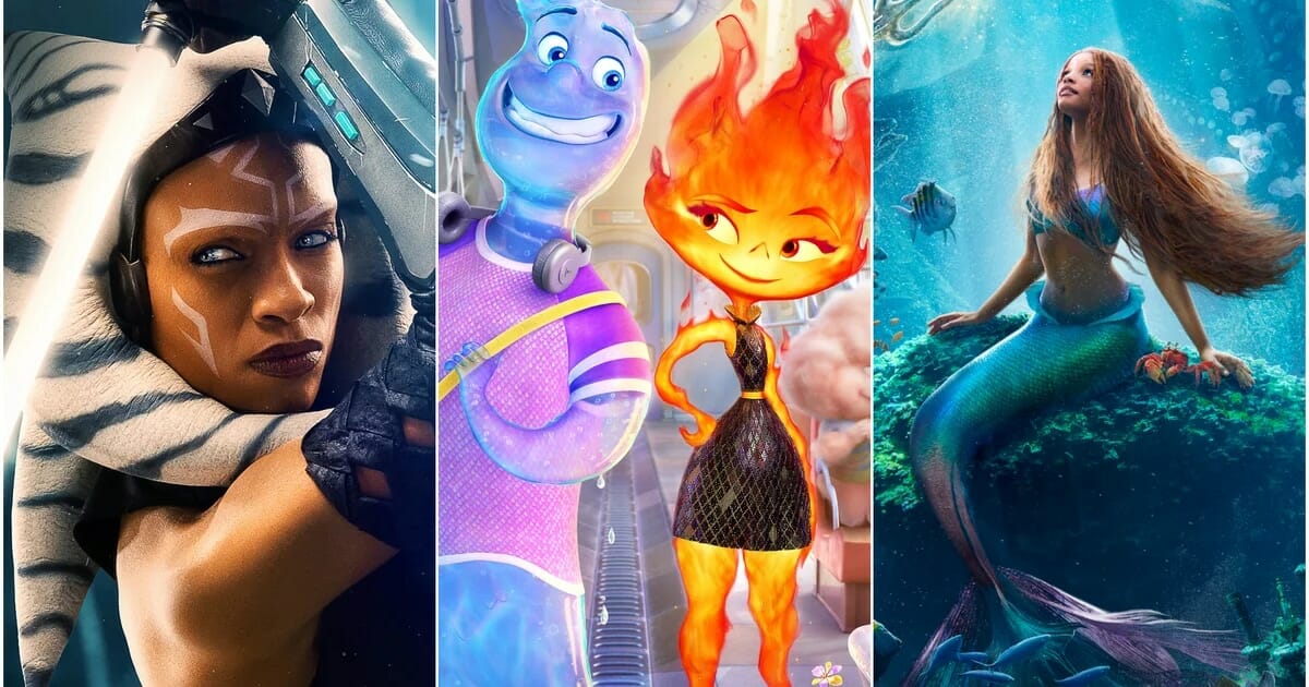 “Ahsoka”, “Elements” y “La Sirenita” encabezan la lista de los últimos estrenos en Disney+