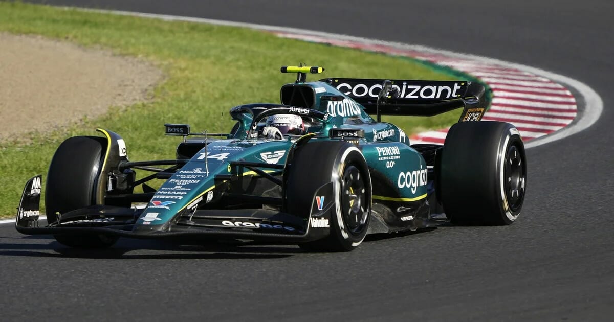 Alonso se indigna con Aston Martin en el GP de Japón y luego lo explica: “Me habéis echado a los leones”