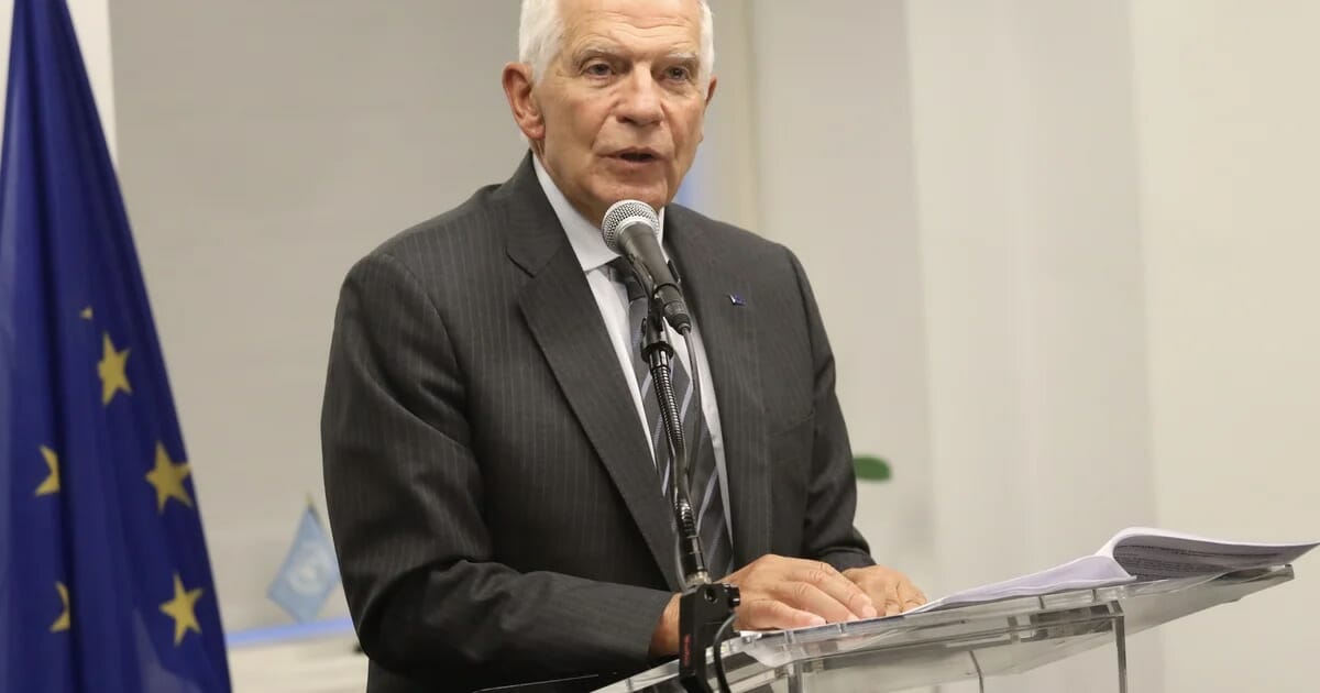 Borrell exigió al régimen iraní que cese su apoyo militar a Rusia y coopere con la OIEA en la cuestión nuclear.