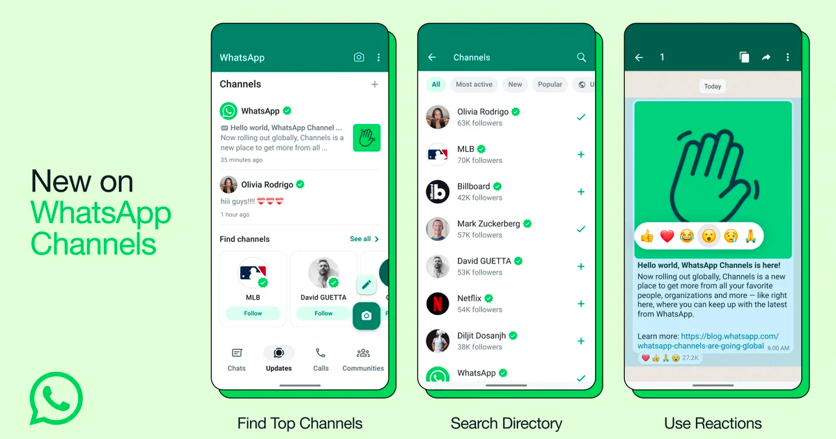 Canales de WhatsApp: qué son, para qué sirven y cómo crearlos