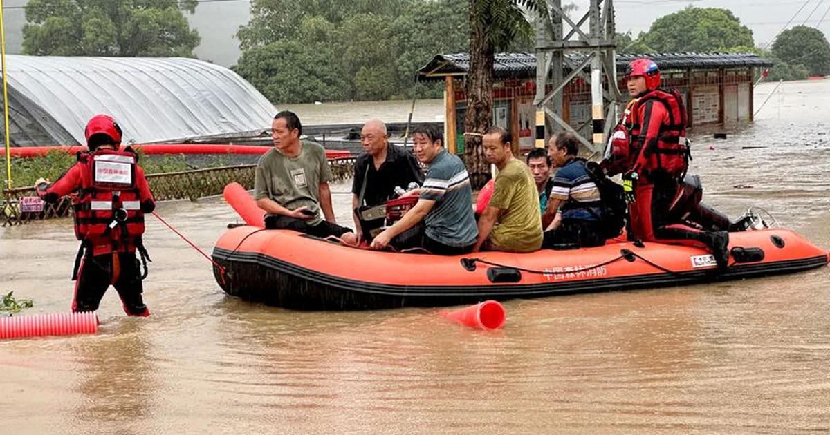 El tifón Haikui dejó 294.000 evacuados y causó graves daños en la provincia china de Fujian