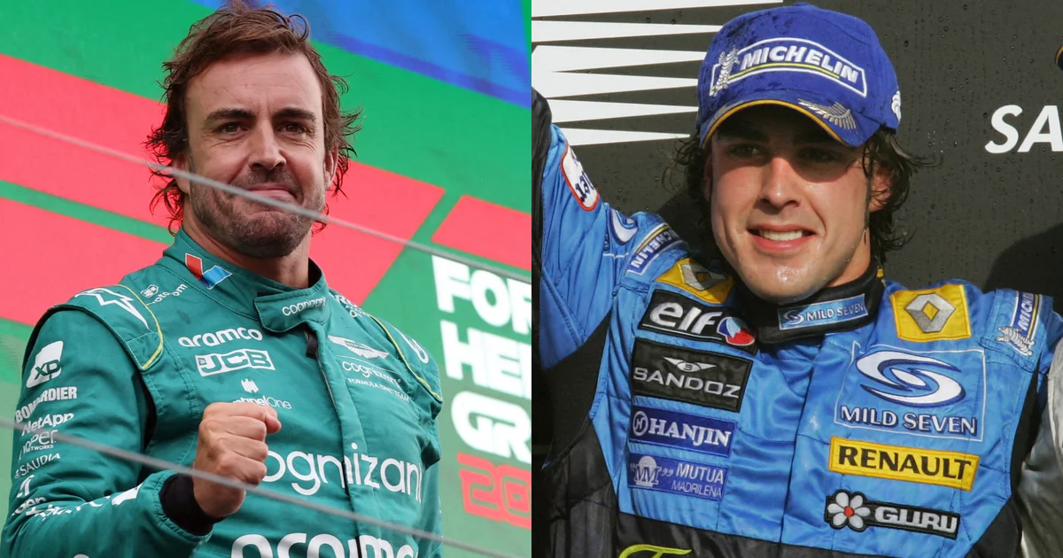 Fernando Alonso desvela los “detalles” que marcan la comparativa entre su yo de 2023 y el de 2006