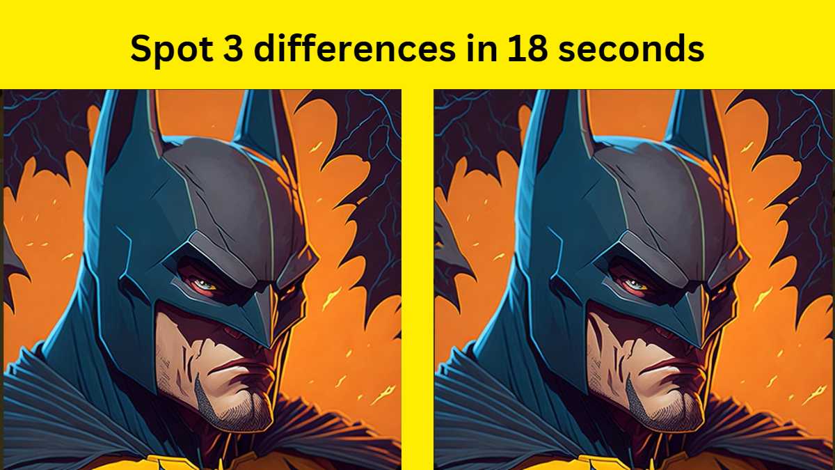 Spot the Difference- Spot 3 differences in 18 seconds!