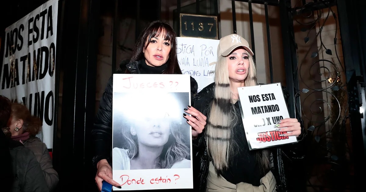 Fotos de la marcha para exigir Justicia para Silvina Luna y otras víctimas de Aníbal Lotocki