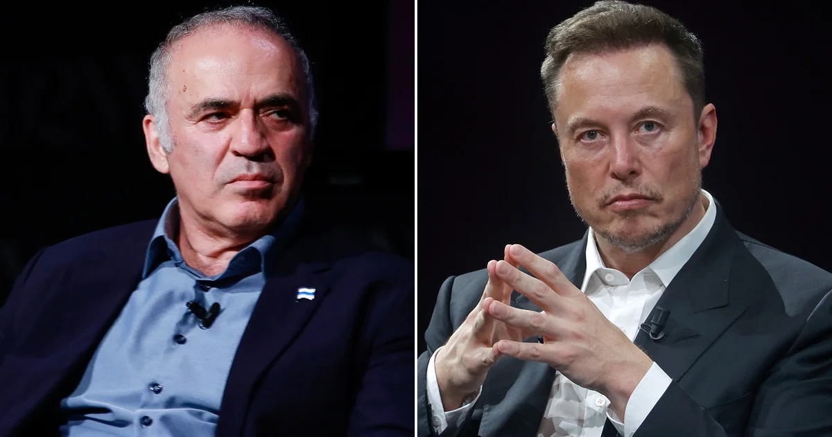 Garry Kasparov criticó a Elon Musk: “Su delirante agenda pacifista lo lleva a interferir en beneficio de Rusia, es un riesgo enorme”