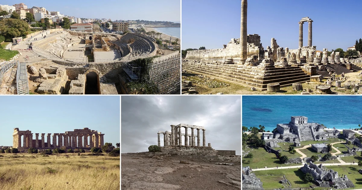 Las 5 mejores reliquias del mundo antiguo con vistas al mar, según Condé Nast