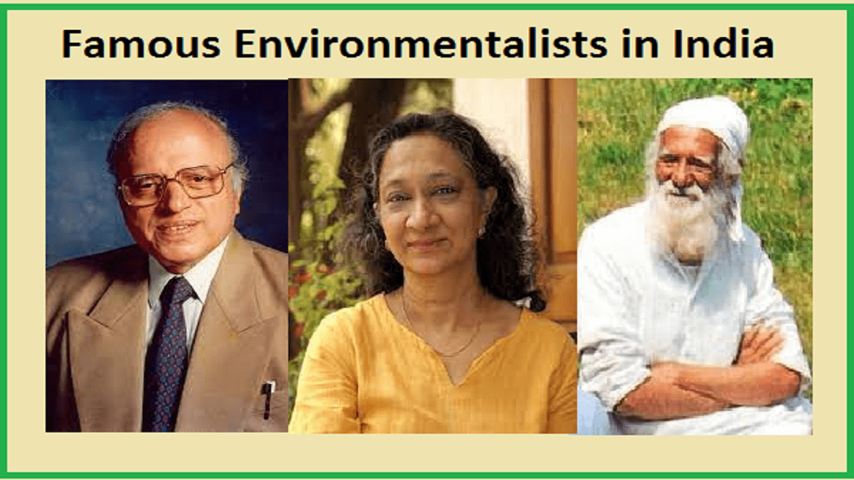 Famous Environmentalists in India