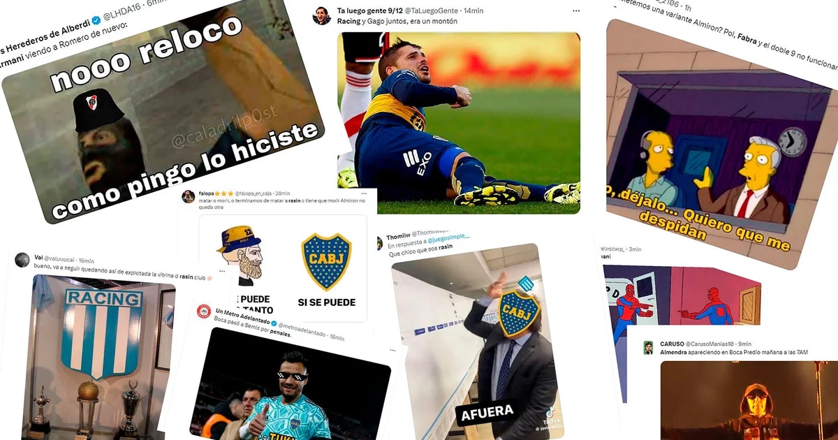 Los mejores memes de la clasificación de Boca a las semifinales de la Libertadores: de la “mística” de Racing a Gabriel Arias “en modo Armani” Chiquito Romero volvió a ser el héroe y el Xeneize se llevó el título de candidato.  Así reaccionaron en las redes sociales, con un objetivo principal: Fernando Gago