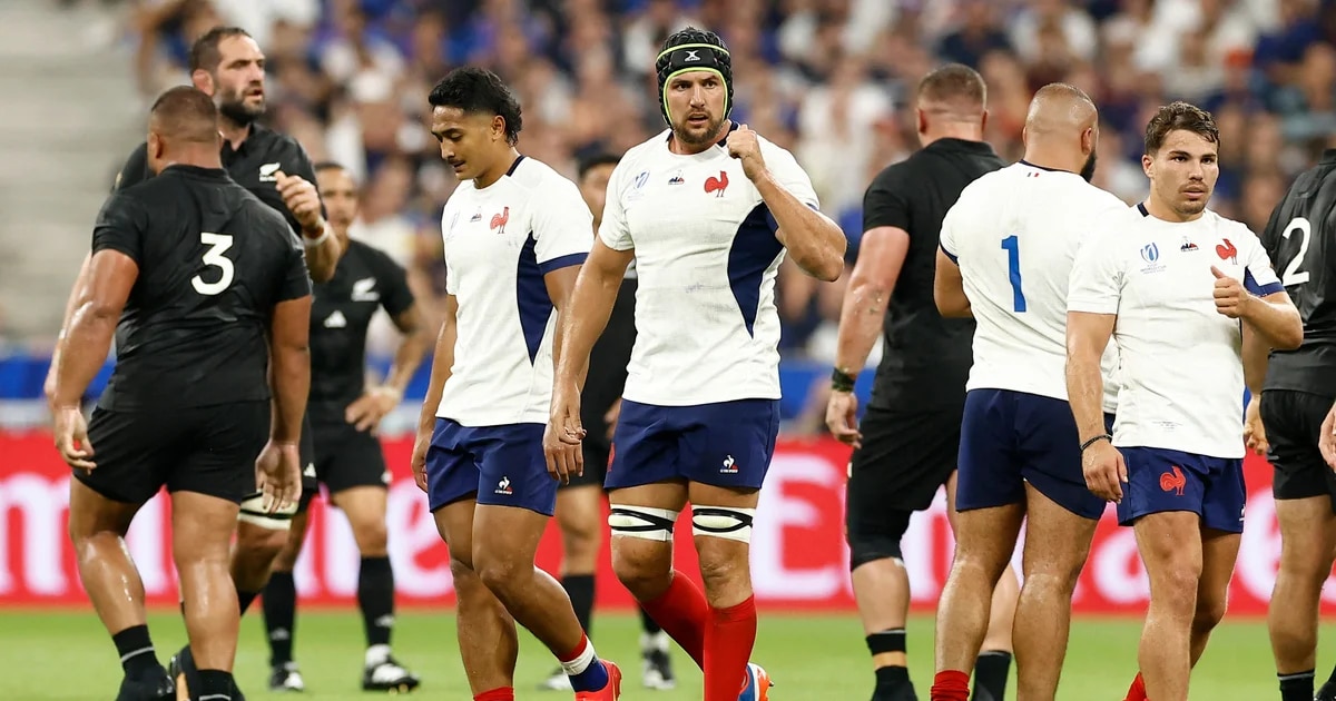 Nueva Zelanda pierde 16-13 ante Francia en el partido inaugural de la Copa Mundial de Rugby