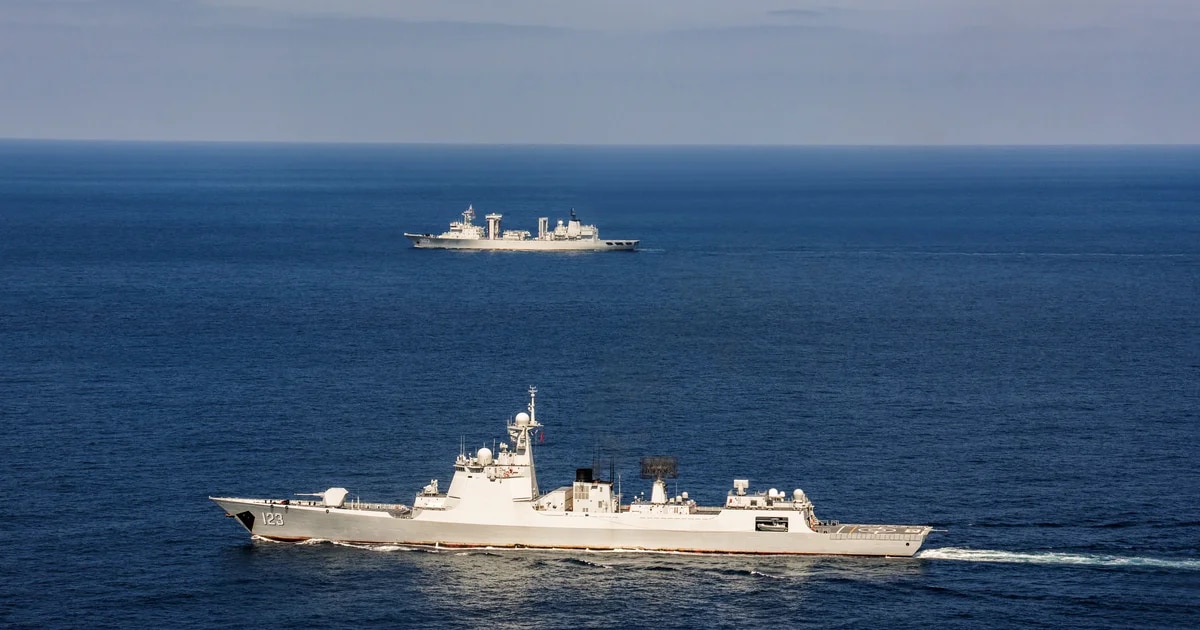 Nueva amenaza china: Detectan 39 aviones y un portaaviones cerca del Estrecho de Taiwán