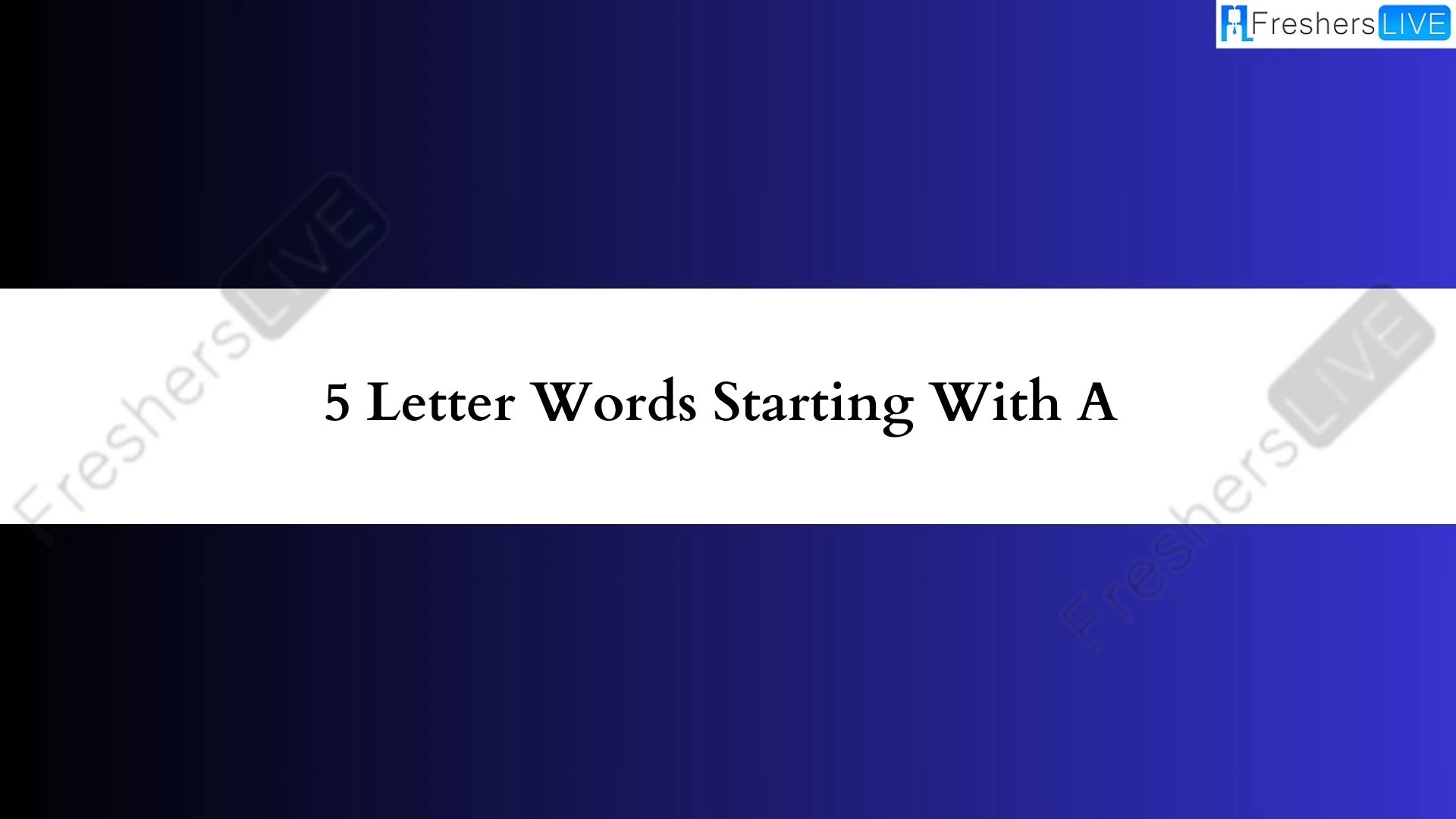 Palabras de 5 letras que comienzan con lista de todas las palabras.
