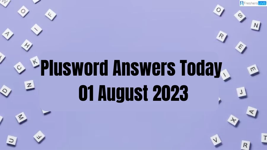 Plusword Answers Today 01 August 2023