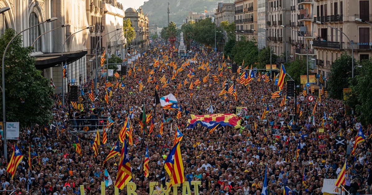 Qué se celebra en la Diada de Catalunya: significado, conciertos y recorrido de la manifestación
