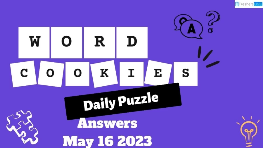 Word Cookies Daily Puzzle Answers May 16 2023