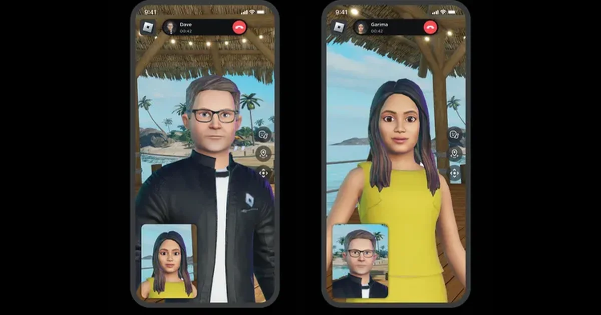 Roblox tendrá llamadas de voz y vídeo con avataresLa plataforma de videojuegos estrenará a finales de año una función de vídeo chat inmersivo con seguimiento de movimientos faciales