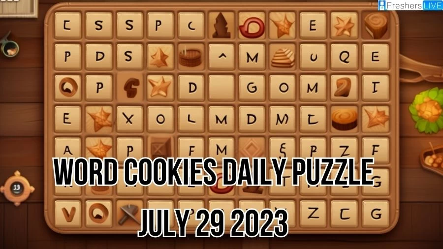 Word Cookies Daily Puzzle July 29 2023