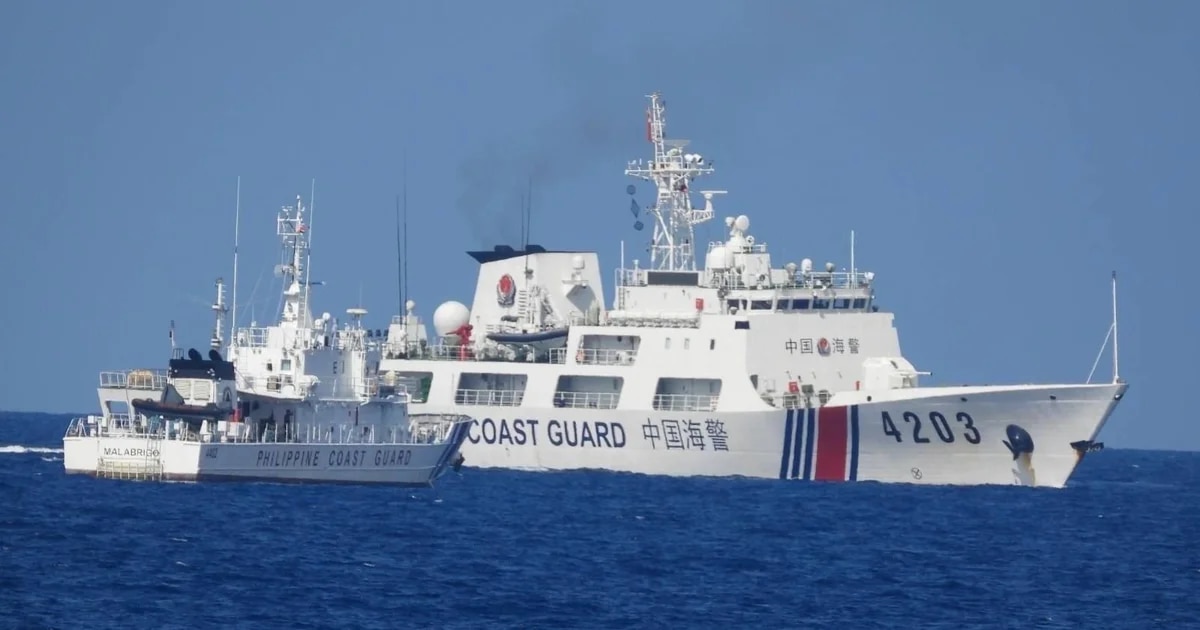 Taiwán denunció que el régimen chino realizó “maniobras peligrosas” contra buques de la Guardia Costera filipina