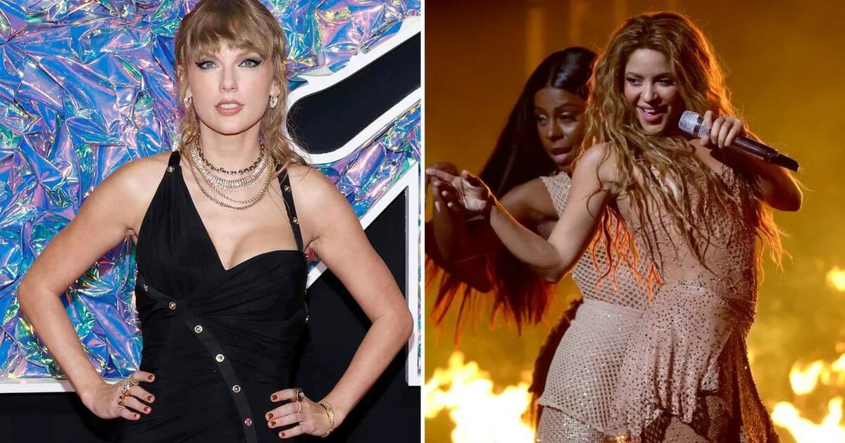 Taylor Swift y Shakira se robaron el show en los MTV Video Music Awards