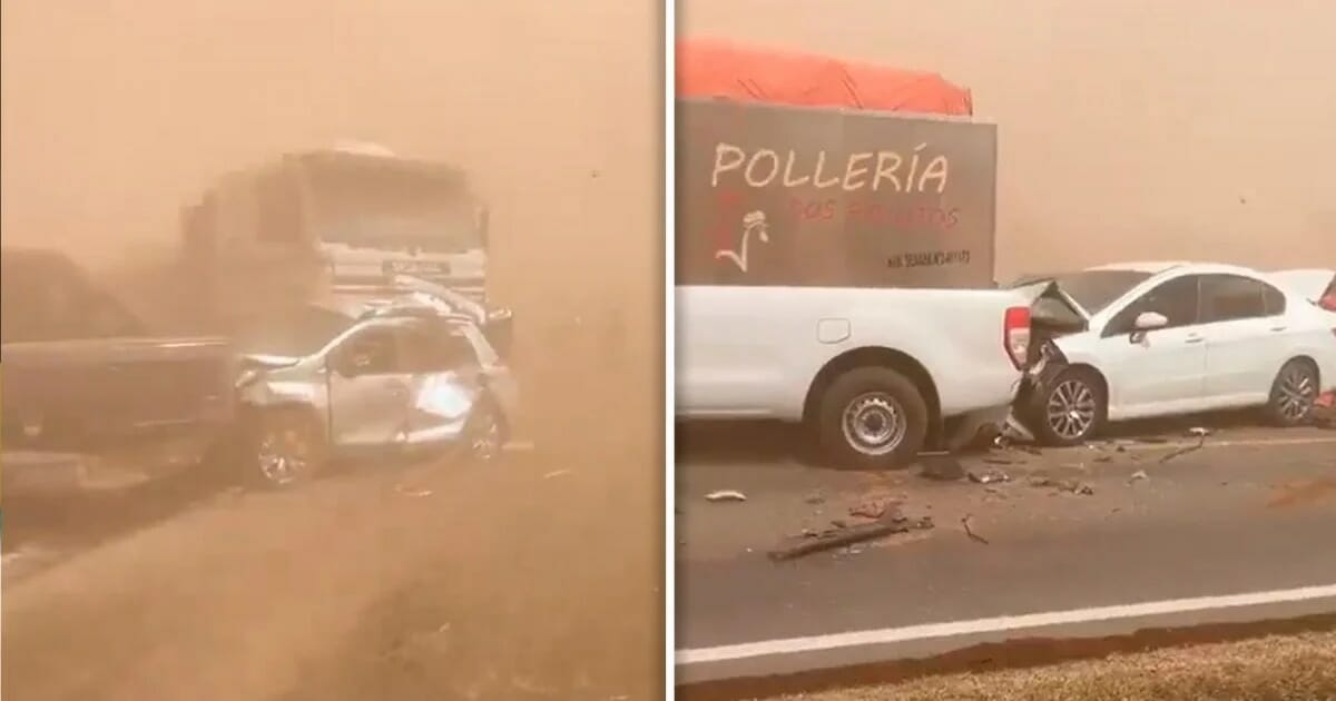 Una tormenta de viento generó un choque mortal con 30 coches: dos muertos y varios heridos.  Los accidentes ocurrieron entre las localidades cordobesas de Villa del Rosario y Luque, y en la carretera Rosario-Córdoba.  Los fallecidos fueron una mujer de 45 años y un hombre de 65 años.