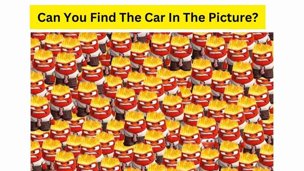 Do you see a car here?