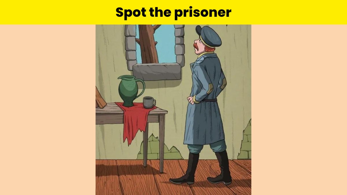 Spot the prisoner in 7 seconds