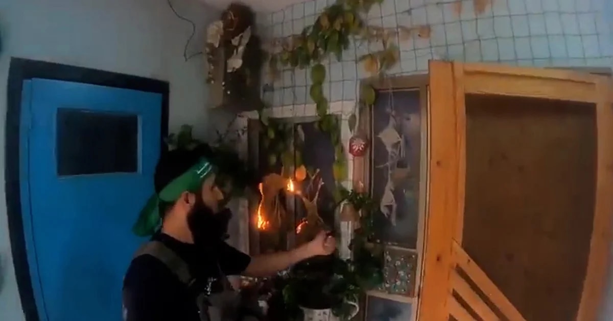 2El vídeo que revela la crueldad con la que terroristas de Hamás irrumpieron en una casa en Israel