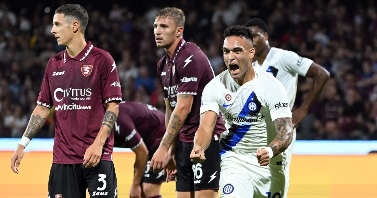 5Actuación histórica de Lautaro Martínez: marcó cuatro goles en 27 minutos para la victoria del Inter