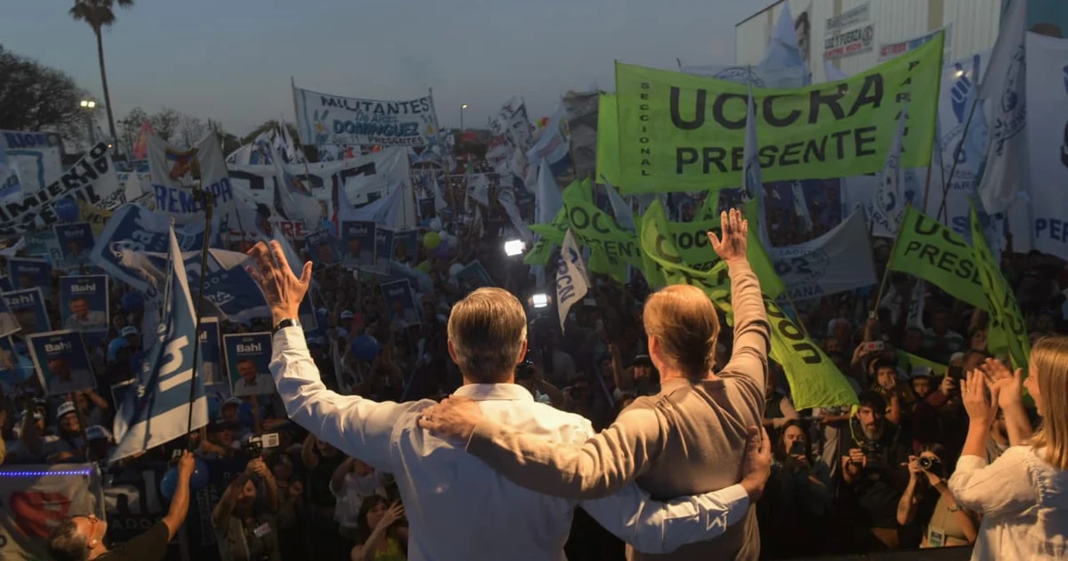 A la espera de una elección reñida, Rogelio Frigerio y Adán Bahl cerraron sus campañas en Entre Ríos