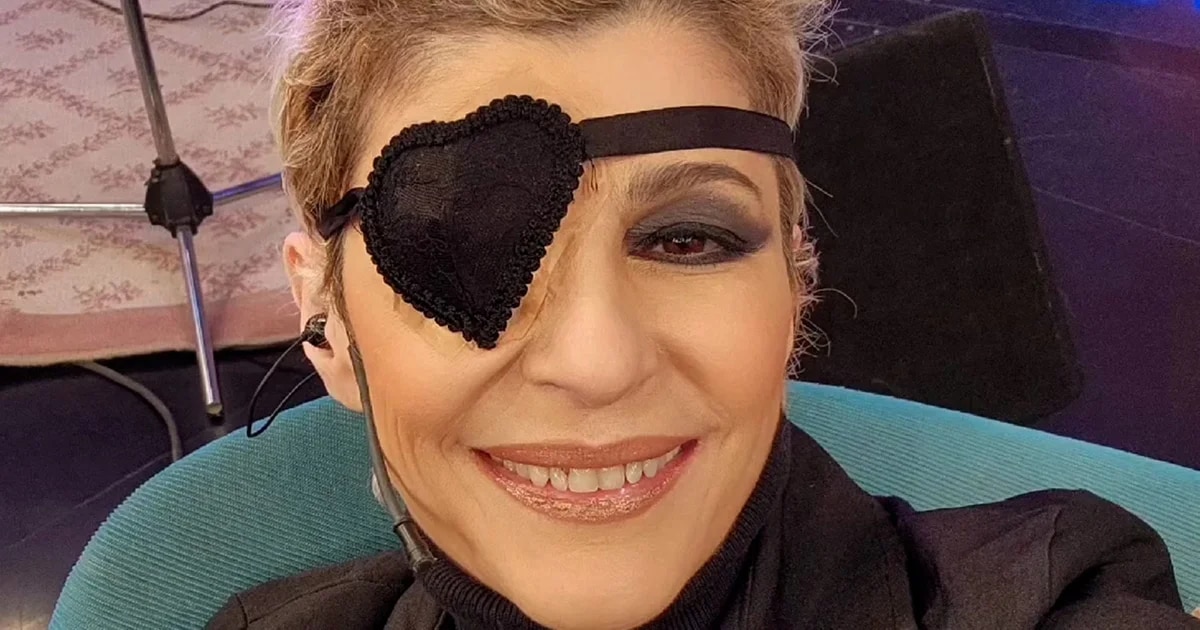 Carolina Papaleo sorprendió con un parche en el ojo en su programa: el motivo