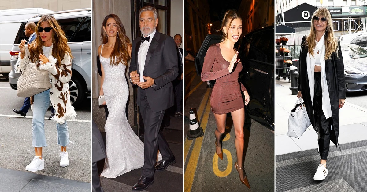 Del día de compras de Sofía Vergara a la noche romántica de George Clooney y su esposa Amal en Nueva York: famosos en un clic