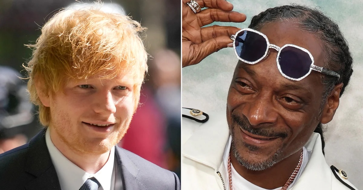 Ed Sheeran reveló que “quedó ciego” mientras fumaba marihuana con Snoop Dogg en Australia