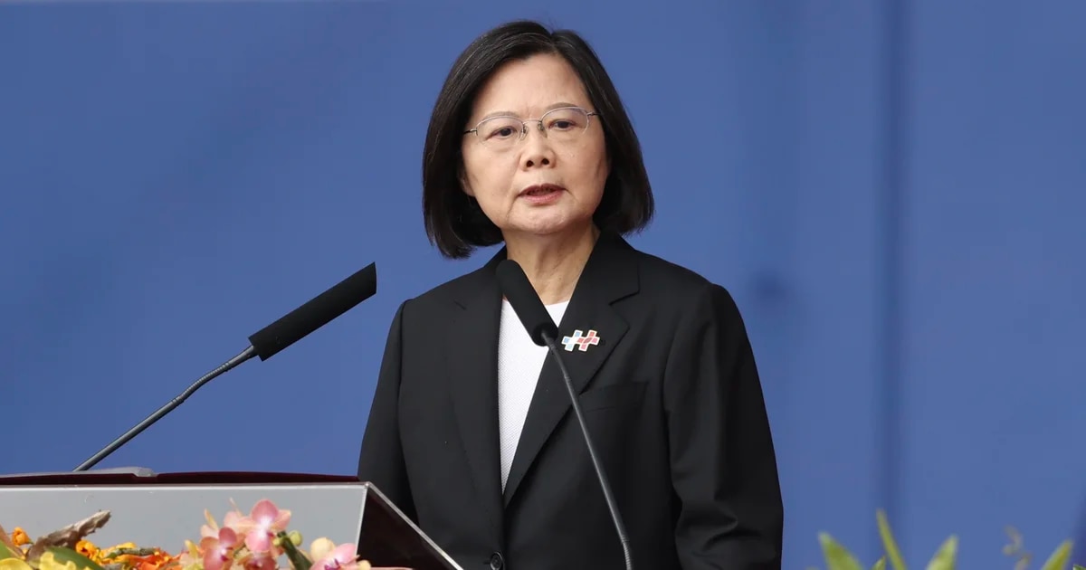 El presidente de Taiwán aseguró que la isla “no cederá a las presiones” de China