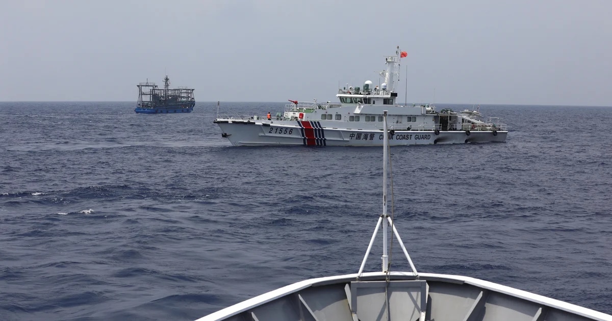 Filipinas informó que un guardacostas chino chocó con uno de sus buques de reabastecimiento en el Mar del Sur