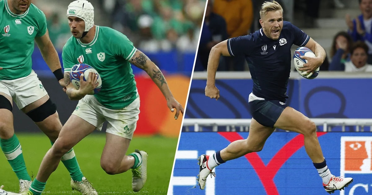 La agenda del Mundial de Rugby: un clásico decisivo entre Irlanda y Escocia en el Grupo B y todos los partidos de la jornada