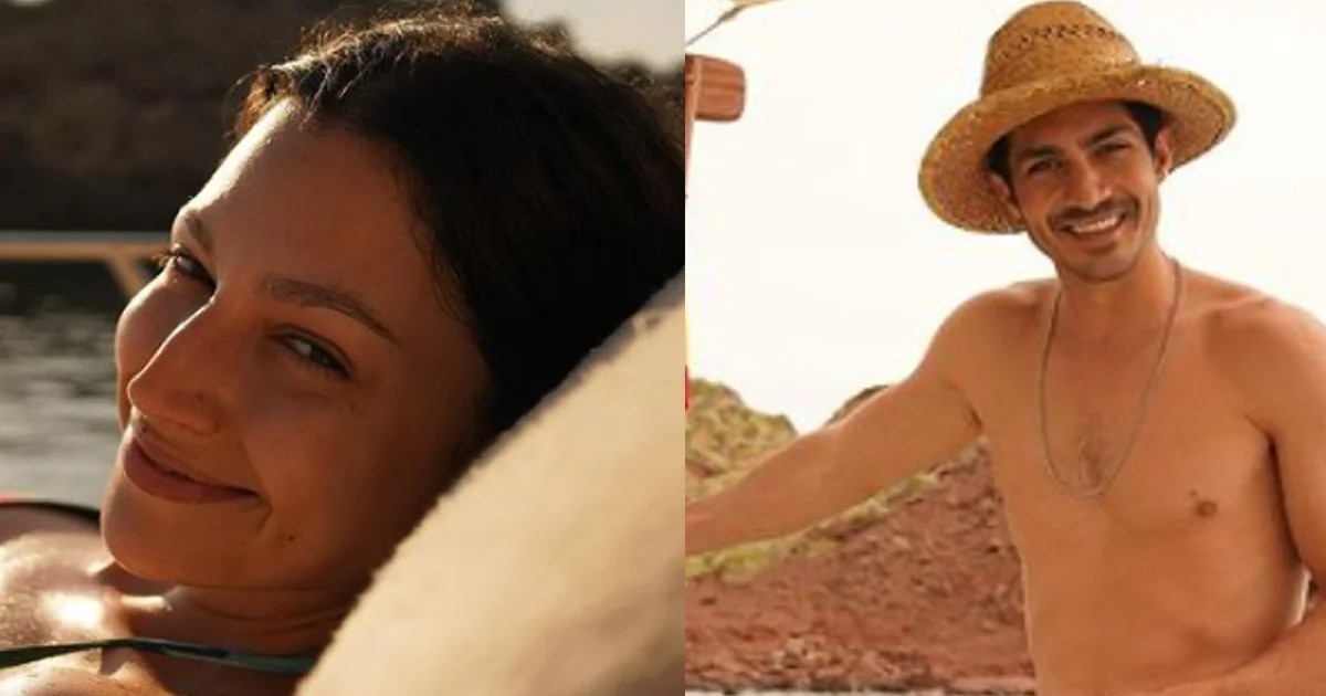 La audaz producción fotográfica de Úrsula Corberó y el Chino Darín en una playa nudista