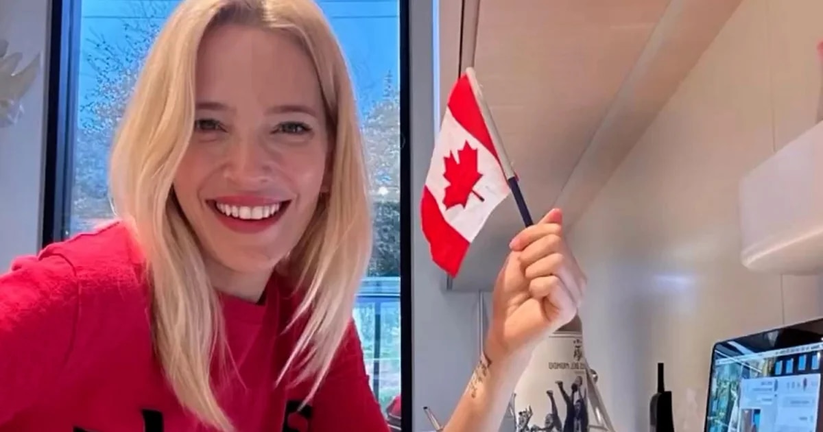 La emoción de Luisana Lopilato tras convertirse en ciudadana canadiense