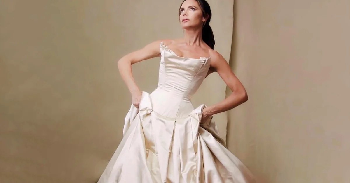 La historia no contada del “vestido de novia transatlántico” de Victoria Beckham