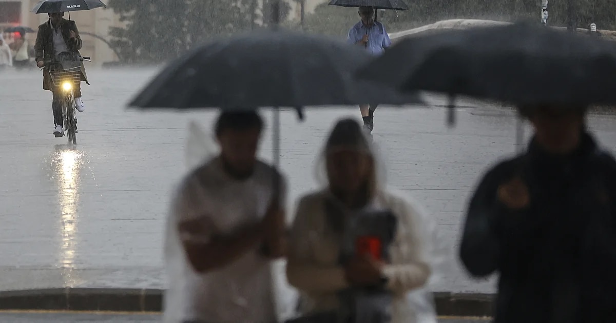 La tormenta Aline dejará abundantes lluvias y fuertes rachas de viento en España