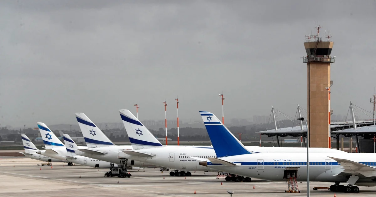 Las principales aerolíneas del mundo suspendieron sus vuelos hacia y desde Israel