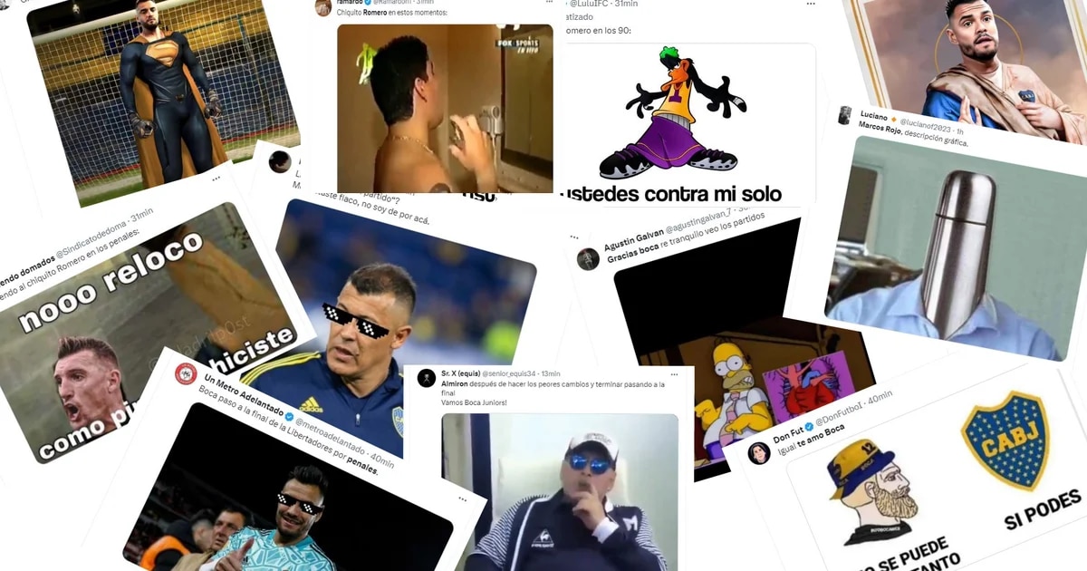 Los mejores memes de la clasificación de Boca a la final de la Copa Libertadores: San Chiquito Romero, los cambios de Almirón y los penales