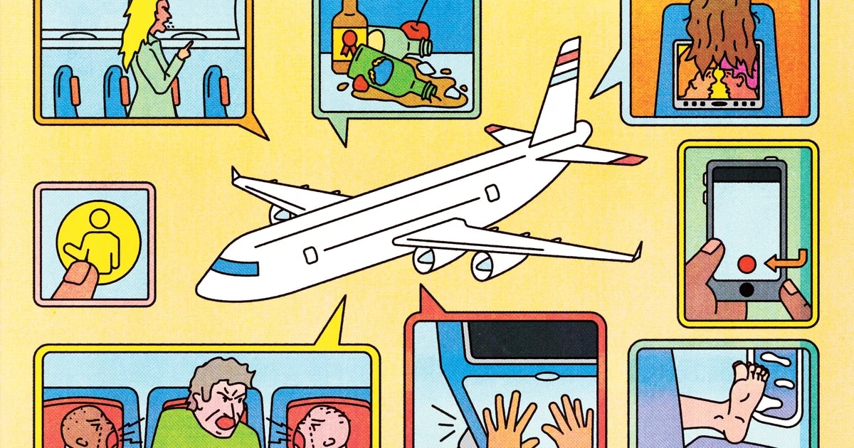 Por qué las anécdotas de aviones se vuelven virales