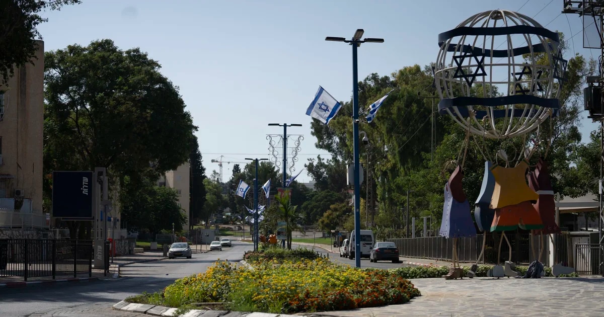 Sderot, la ciudad fantasma frente a Gaza que espera la guerra contra Hamás para honrar a sus muertos